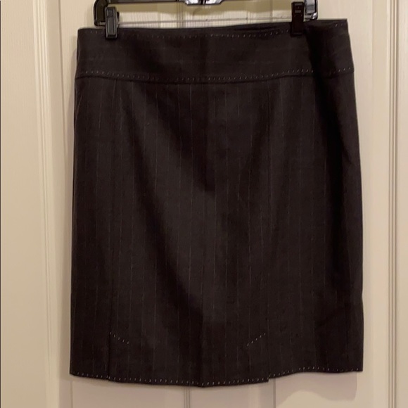 Elie Tahari Wool pencil skirt Gray 14 New - Picture 1 of 4